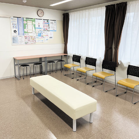 指導室（不可試験部屋）の写真