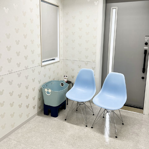感染部屋の写真